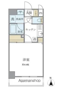 ISM中野坂上【2階】の間取り