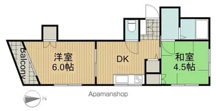 杉田コープ今井【2階】の間取り