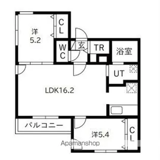 LA COLINA【3階】の間取り