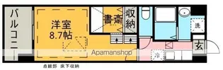 ルネス プレミール【4階】の間取り
