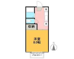 セジュール西の原【1階】の間取り