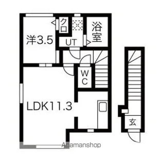 コモド山家【2階】の間取り