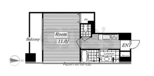 レジディア久屋大通【2階】の間取り