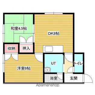 コーポつかさ【2階】の間取り