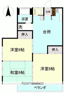 江尻ビル【202号室】の間取り