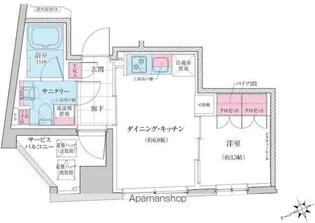 ステラメゾン三軒茶屋【4階】の間取り