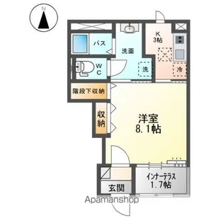 アクシィヴⅩ【1階】の間取り