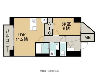 Naviglio Palazzo【5階】の間取り