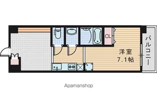 REーBE東三国【7階】の間取り
