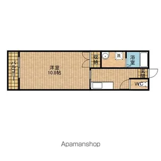 フォレスト半田【3-E号室】の間取り