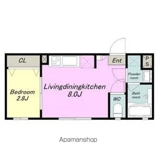 Avance豊国【4階】の間取り