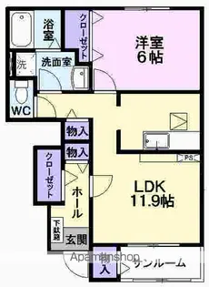 MIRAI【1階】の間取り