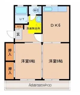 ANYONE【303号室】の間取り