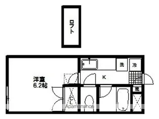 ケントハウス南小泉A棟【108号室】の間取り