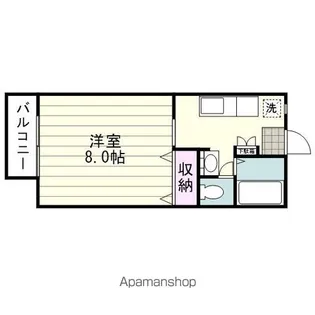 ペガサス3【106号室】の間取り