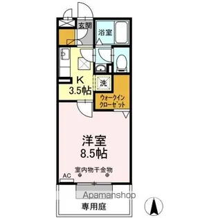 PRISMIC【1階】の間取り