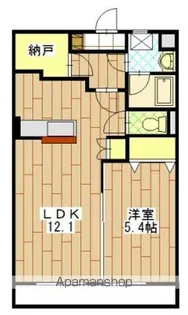 グランシャトーII【1階】の間取り