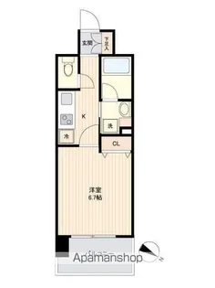 LIVECASA仙台長町【4階】の間取り