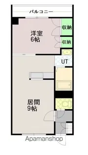 サンセット東8・2【303号室】の間取り