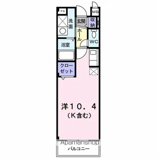 ジェルメ【1階】の間取り