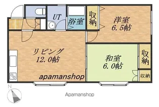 旭レジデンス【201号室】の間取り