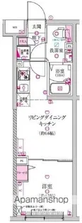 ラフィスタ豪徳寺【4階】の間取り