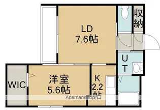 Cuore【2階】の間取り