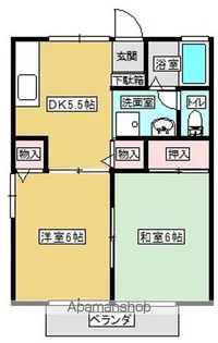 ヴィラ・セジュール【2階】の間取り