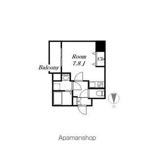 プレサンス鶴舞パークグラッド【13階】の間取り