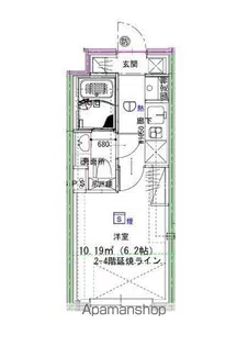 ベルシードステアー新中野【4階】の間取り