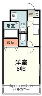 シャルマンⅠ【103号室】の間取り
