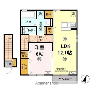 LIEN(リアン)【2階】の間取り