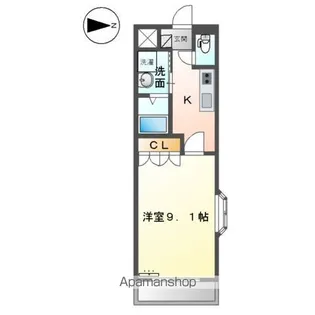 フィオーレ【1階】の間取り