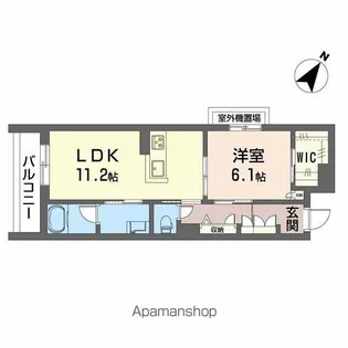 ヘミングウェイ【3階】の間取り