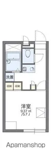 レオパレスグレース【2階】の間取り