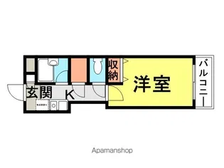 ツカプラッツ【203号室】の間取り