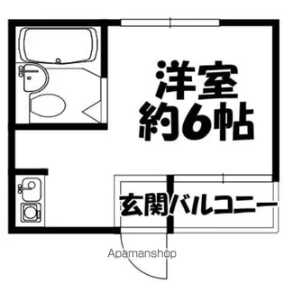 シティハイツ・ノアン【105号室】の間取り