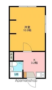 コーポマルジン宮【2階】の間取り