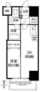 イグレック南本町【7階】の間取り