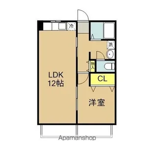 シティハイム・セルティア【203号室】の間取り