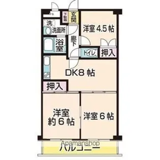 DIOKAN【2階】の間取り