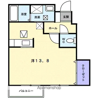 レジデンス・トーリンⅡ【1階】の間取り
