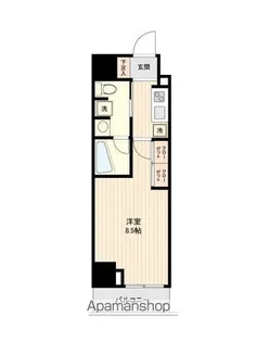 アジールコート雪が谷大塚【2階】の間取り