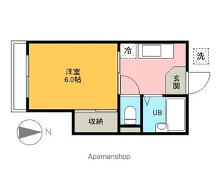 コーポラス100【103号室号室】の間取り