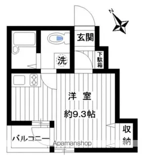ブライトステージ南田中【5階】の間取り
