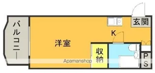 メゾン・ド・シャルル【309号室】の間取り