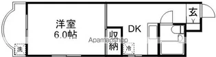 桜堤ハイツ【301号室】の間取り