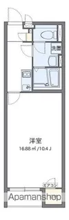 クレイノ拾五【1階】の間取り