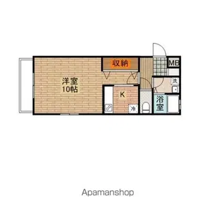 グランディ リヴィエール【301号室】の間取り