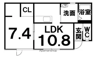 ICE昭和【2階】の間取り